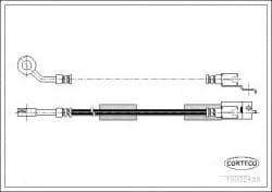 Brake Hose 19032488