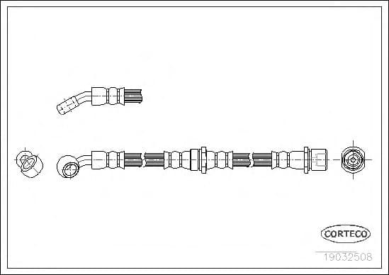 Brake Hose 19032508