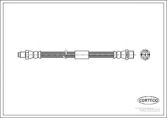 Brake Hose 19032520
