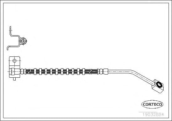Brake Hose 19032884