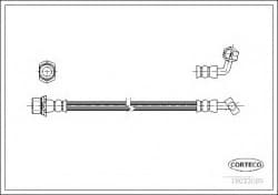 Brake Hose 19033089