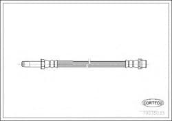 Brake Hose 19035033