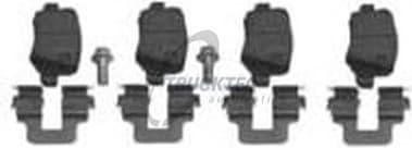 Brake Pad Set, disc brake 02.35.147