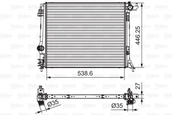 Radiator, engine cooling 701662 - image 2