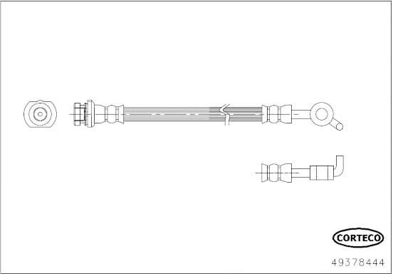 Brake Hose 49378444