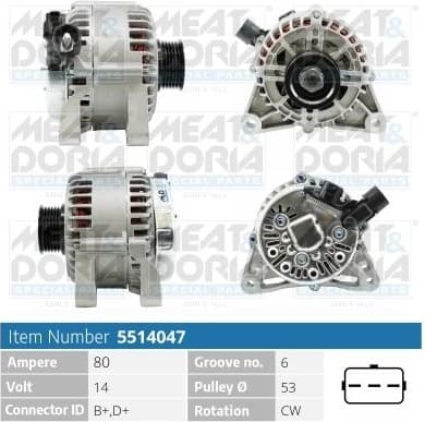 Alternator 5514047
