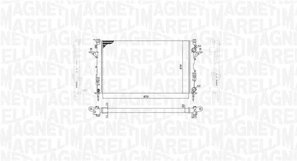 Radiator, engine cooling 350213185800 - image 2