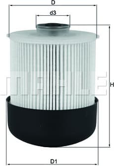 Filter diesel fuel KX338/26D