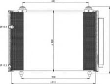 Condenser, air conditioning EASY FIT 35860