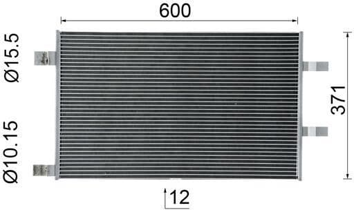 Condenser, air conditioning BEHR *** PREMIUM LINE *** AC 1123 000P - image 9