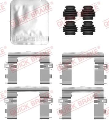 Accessory Kit, disc brake pad 109-0177