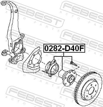 Wheel Hub 0282-D40F - image 2