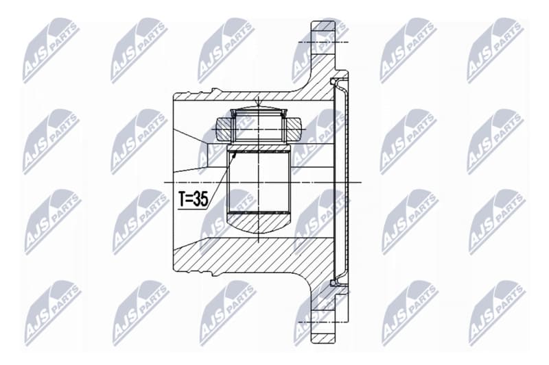 Joint Kit, drive shaft NPW-CH-073