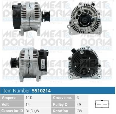 Alternator 5510214