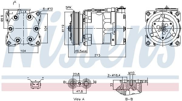 Compressor, air conditioning ** FIRST FIT ** 891039 - image 6