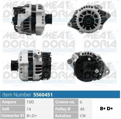 Alternator 5560451