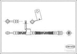 Brake Hose 19033581