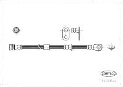 Brake Hose 19033592