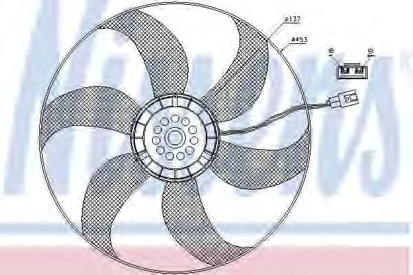 Fan, engine cooling 85403
