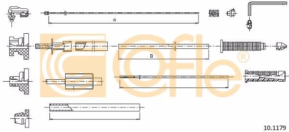 Accelerator Cable 10.1179