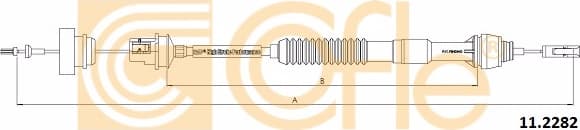 Cable Pull, clutch control 11.2282