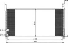 Condenser, air conditioning EASY FIT 35863