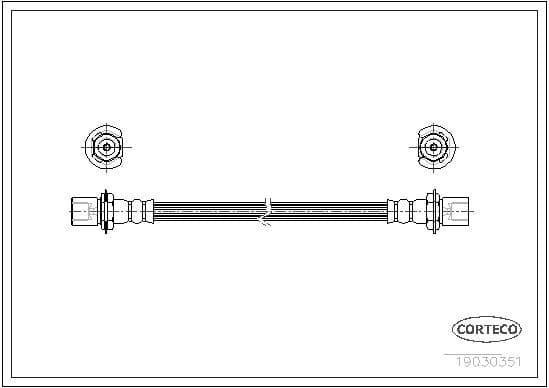 Brake Hose 19030351 - image 2
