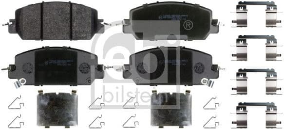 Brake Pad Set, disc brake 184438