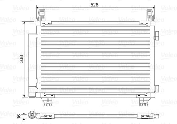 Condenser, air conditioning 814449