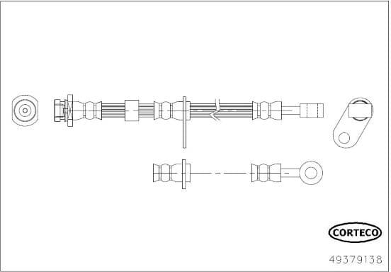 Brake Hose 49379138 - image 2