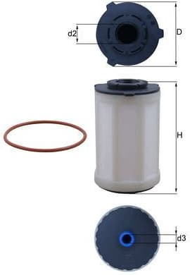 Filter diesel fuel KX655D