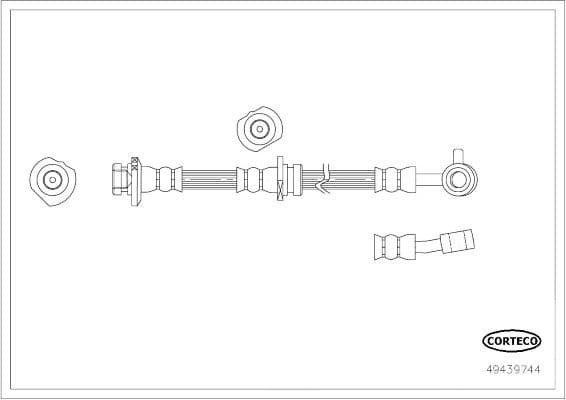 Brake Hose 49439744 - image 2