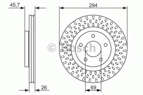 Brake Disc 0986479751