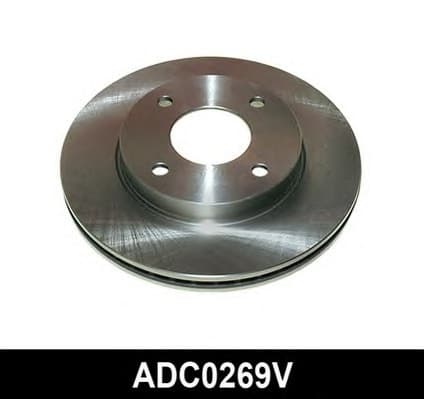 Brake disc, 1pcs FRONT ADC0269V