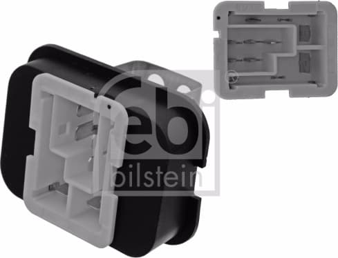 Resistor, interior blower febi Plus 100048
