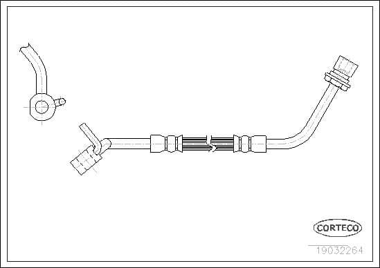Brake Hose 19032264 - image 2