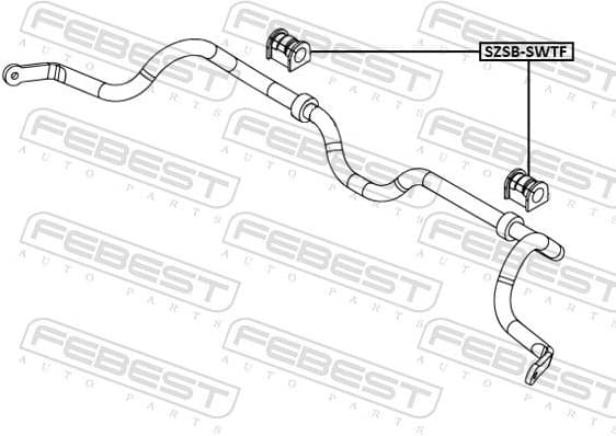 Mounting, stabiliser bar SZSB-SWTF - image 2