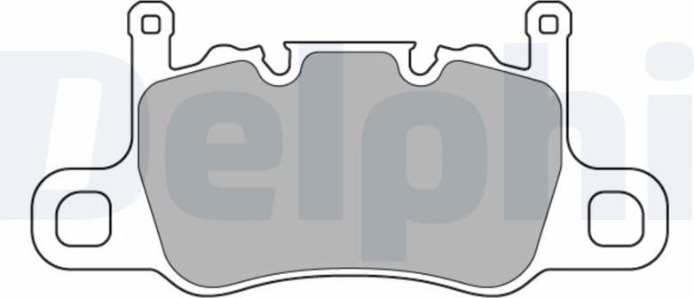 Brake Pad Set, disc brake LP3585