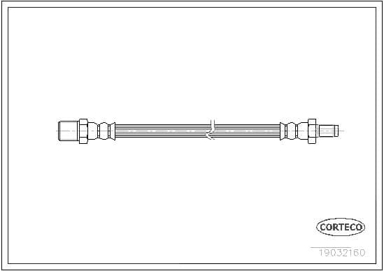 Brake Hose 19032160