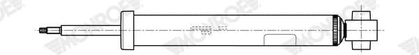 Shock Absorber MONROE ORIGINAL (Gas Technology) G1440