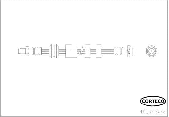 Brake Hose 49374832 - image 2