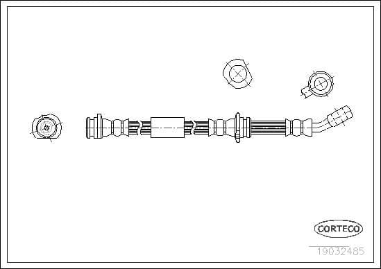 Brake Hose 19032485 - image 2