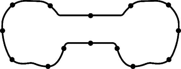 Gasket, intake manifold 450127H - image 2