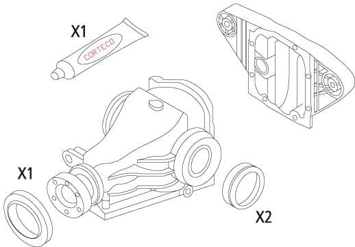 Gasket Set, differential 19535823 - image 8