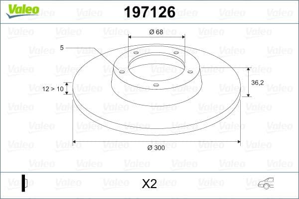Brake Disc 197126