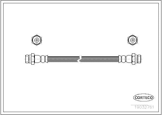 Brake Hose 19032761 - image 2