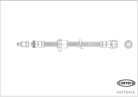 Brake Hose 49378456 - image 2