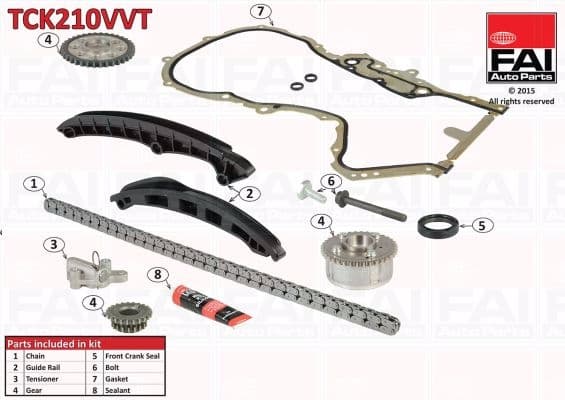 Timing Chain Kit TCK210VVT