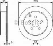 Brake Disc 0986479658