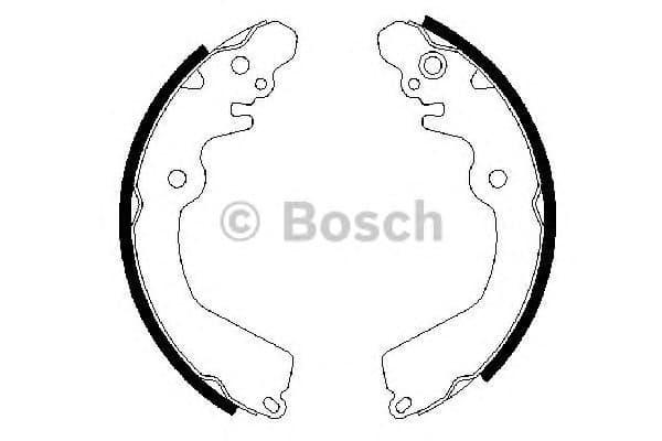 Brake Shoe Set 0986487451